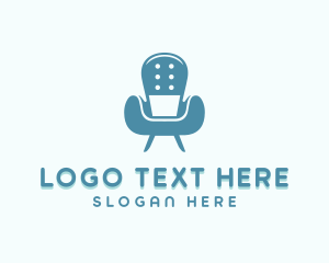 Decorator - Sofa Chair Upholsterer logo design