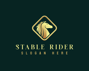 Horseman - Deluxe Horse Equestrian logo design