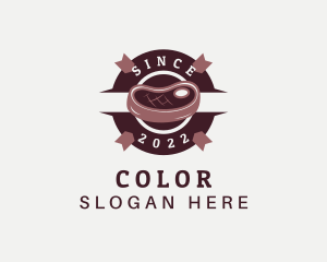 Pork Meat Restaurant  Logo