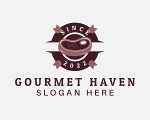 Pork Meat Restaurant  logo design