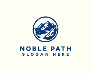 Rocky Mountain Hiking logo design