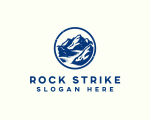 Rocky Mountain Hiking logo design