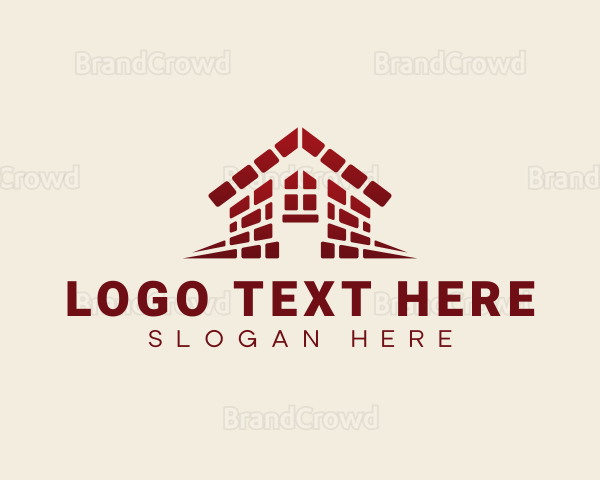 Paving Masonry Construction Logo