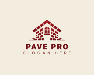 Paving Masonry Construction logo design