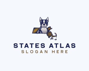 Massachusetts Boston Terrier logo design