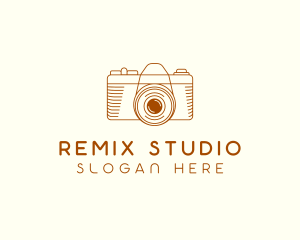 Photo Studio Camera logo design