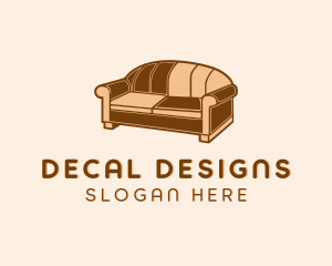 Sofa Interior Design Furniture logo design