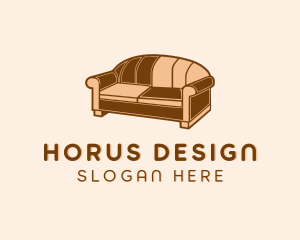 Sofa Interior Design Furniture logo design