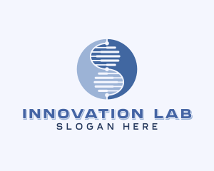 Lab - Biotechnology DNA Lab logo design