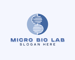 Biotechnology DNA Lab logo design