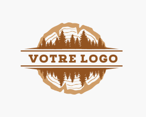 Tree Wood Forest Logo