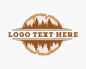 Tree Wood Forest Logo