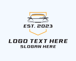 Supercar - Auto Sports Car Racing logo design