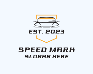 Auto Sports Car Racing logo design