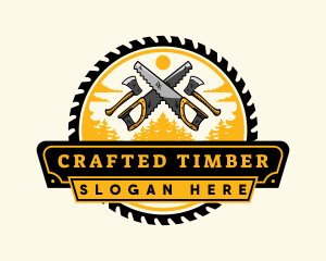 Woodwork - Lumberjack Woodwork Tool logo design