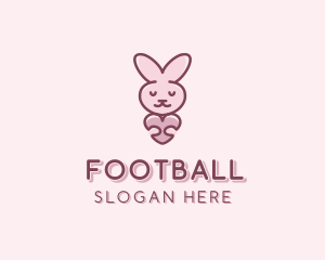 Heart - Heart Rabbit Pet logo design