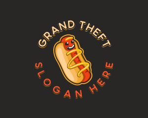 Eatery - Hotdog Sandwich Snack logo design