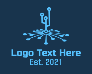 Computer Engineering - Digital Tech Connection logo design
