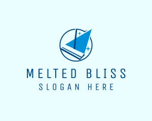 Mop Cleaning Service logo design