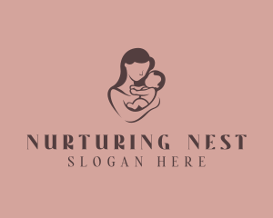 Postnatal Baby Childcare logo design