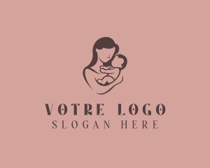 Pediatrician - Postnatal Baby Childcare logo design