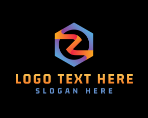 Lettermark Z - Digital Company Letter Z logo design