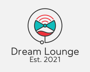 Cocktail Wifi Lounge logo design