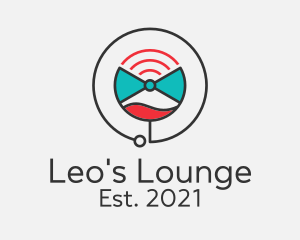 Cocktail Wifi Lounge logo design