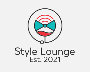 Cocktail Wifi Lounge logo design