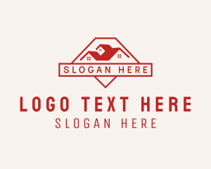 Roof - Red House Roofing logo design