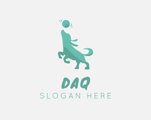 Energy - Playing Pet Dog logo design