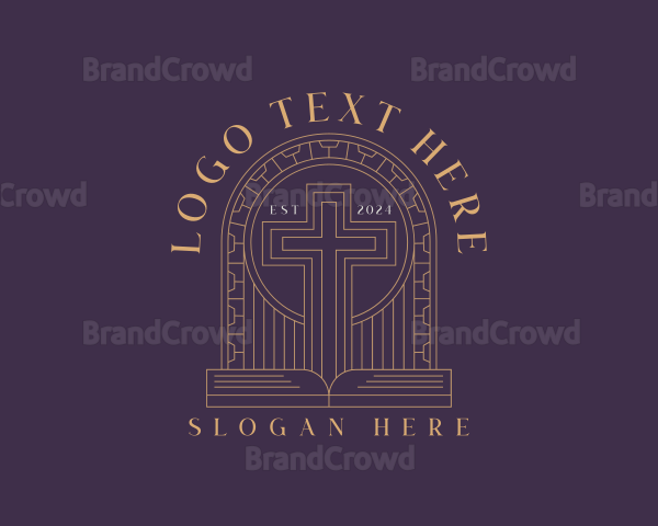 Biblical Cross Worship Logo