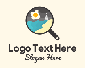 Lighthouse - Frying Pan Resto logo design