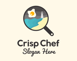 Frying Pan Resto logo design