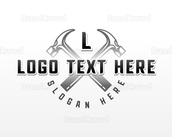 Hammer Repair Handyman Logo