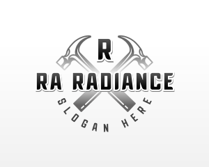 Hammer Repair Handyman logo design