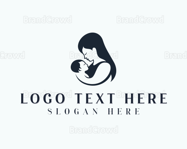 Infant Pediatric Childcare Logo