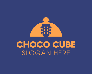 Singer - Food Cloche Guitar logo design