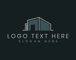 Ramp - Storage Warehouse Logistics logo design