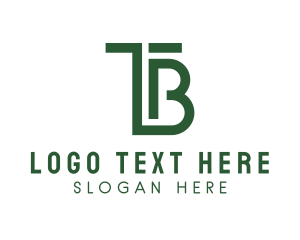 Letter Bt - Minimalist Modern Business logo design