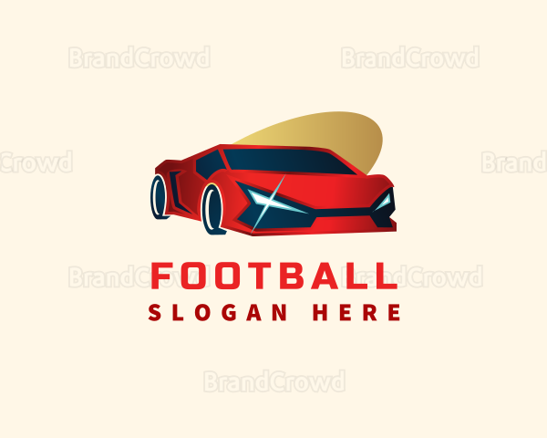 Sports Car Vehicle Logo