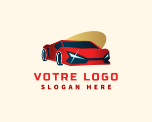 Sports Car Vehicle  Logo