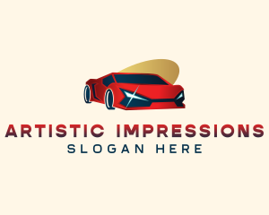 Sports Car Vehicle  logo design