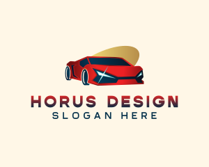 Sports Car Vehicle  logo design