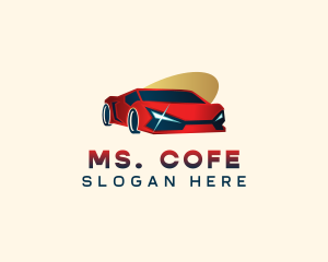 Sports Car Vehicle  logo design