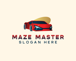 Sports Car Vehicle  logo design