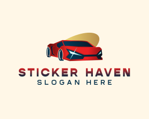 Sports Car Vehicle  logo design