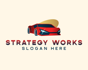 Sports Car Vehicle  logo design