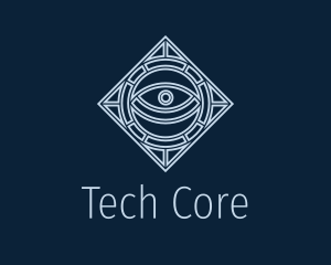 Surveillance Tech Eye  logo design