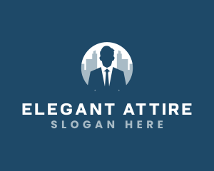 Formal Businessman Attire logo design